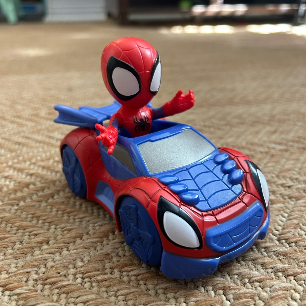Spidey and His Amazing Friends Action Figure and Car